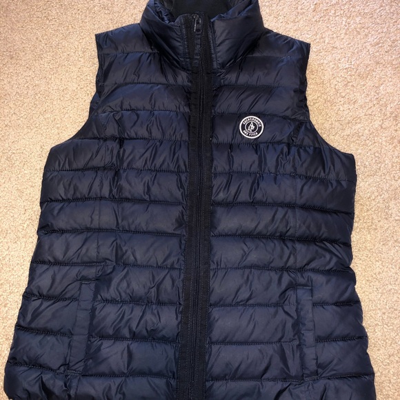 abercrombie down vest